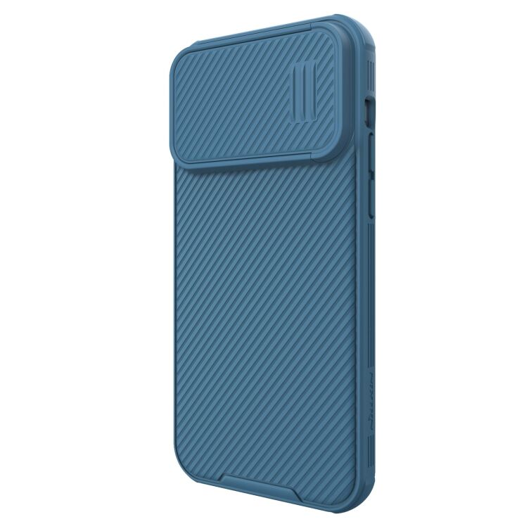 Защитный чехол NILLKIN CamShield S Magnetic Case для Apple iPhone 14 Pro Max - Blue: фото 2 из 20