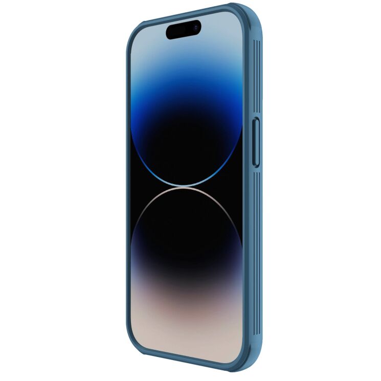 Защитный чехол NILLKIN CamShield S Magnetic Case для Apple iPhone 14 Pro Max - Blue: фото 5 из 20