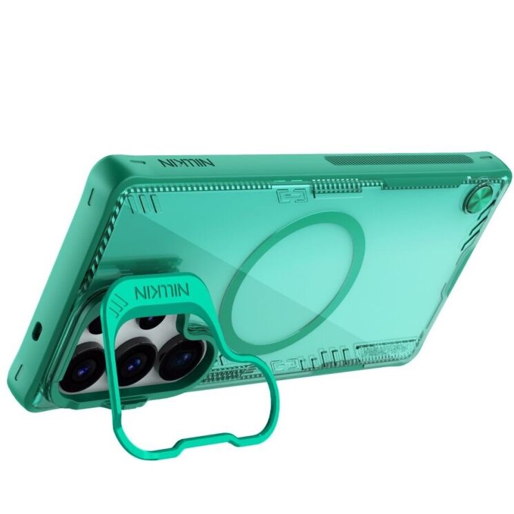 Защитный чехол NILLKIN Iceblade Prop для Samsung Galaxy S25 Ultra (S938) - Green: фото 5 из 18