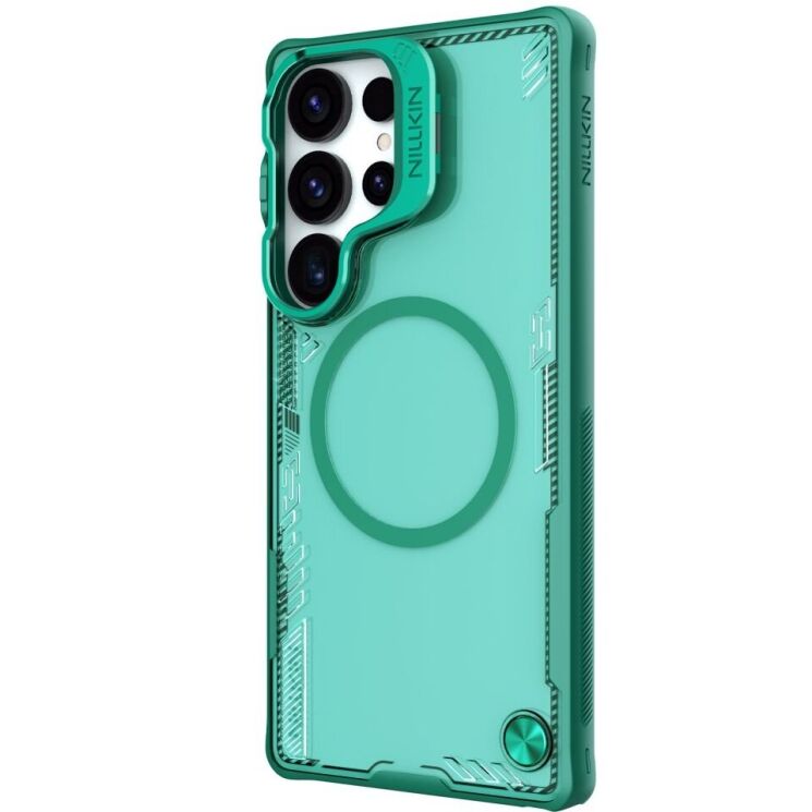 Защитный чехол NILLKIN Iceblade Prop для Samsung Galaxy S25 Ultra (S938) - Green: фото 3 из 18