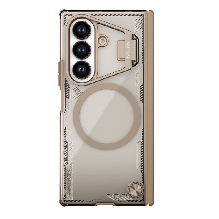 Захисний чохол NILLKIN Iceblade Prop Magnetic (Precise Cut-out) (FF) для Samsung Galaxy Fold 7 - Gold: фото 3 з 23