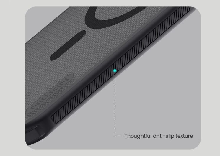 Защитный чехол NILLKIN Super Frosted Shield Pro Magnetic для iPhone Air - Black: фото 16 из 20