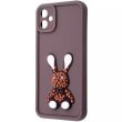 Захисний чохол Pretty Things Case для Samsung Galaxy A06 (A065) - Brown / Rabbit (365165H)
