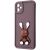 Защитный чехол Pretty Things Case для Samsung Galaxy A06 (A065) - Brown / Rabbit: фото 1 из 7