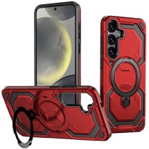 Защитный чехол Reframe Hybrid Magnetic для Samsung Galaxy S24 (S921) - Red: фото 1 из 7