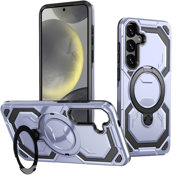 Защитный чехол Reframe Hybrid Magnetic для Samsung Galaxy S25 (S931) - Baby Blue: фото 1 из 7