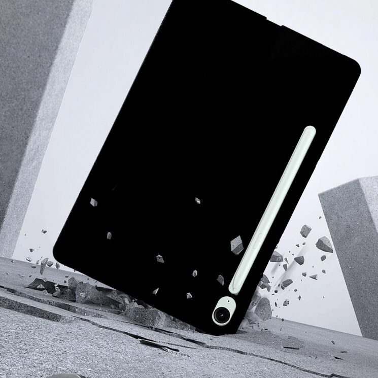 Защитный чехол Reframe Matte Slim Case для Samsung Galaxy Tab S9 / S9 FE / S10 FE / S10 Lite - Black: фото 3 из 4