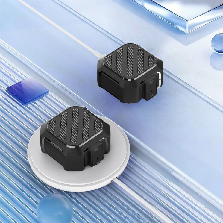 Защитный чехол Reframe Obliq для Samsung Galaxy Buds 4 / Buds 4 Pro - Black: фото 3 из 8