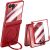 Захисний чохол Reframe Ring Stand Case для Samsung Galaxy Flip 8 - Red: фото 1 з 9