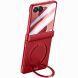 Захисний чохол Reframe Ring Stand Case для Samsung Galaxy Flip 8 - Red (423518R). Фото 2 з 9