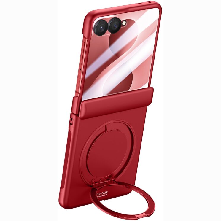Захисний чохол Reframe Ring Stand Case для Samsung Galaxy Flip 8 - Red: фото 2 з 9