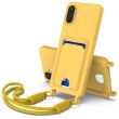 Захисний чохол Reframe Silicone Holder для Samsung Galaxy A07 (A075) - Yellow (384524Y)