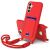 Захисний чохол Reframe Silicone Holder для Samsung Galaxy S24 FE (S721) - Red: фото 1 з 7