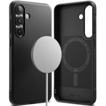 Защитный чехол Ringke Onyx Magnetic (FP) для Samsung Galaxy S25 Plus (S936) 8800274968769 - Black: фото 1 из 17
