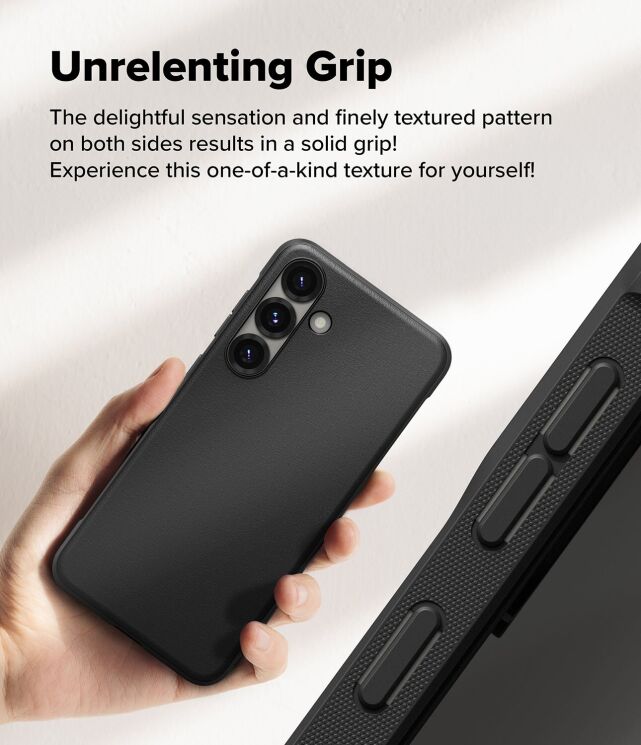Защитный чехол Ringke Onyx Magnetic (FP) для Samsung Galaxy S25 Plus (S936) 8800274968769 - Black: фото 8 из 17