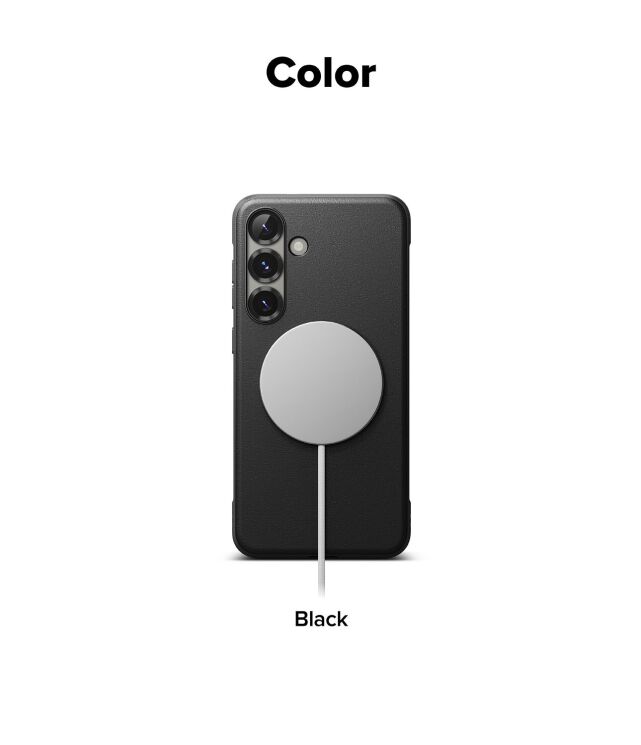 Защитный чехол Ringke Onyx Magnetic (FP) для Samsung Galaxy S25 Plus (S936) 8800274968769 - Black: фото 15 из 17