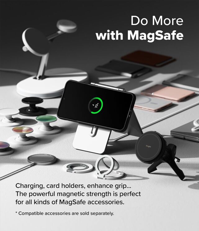 Защитный чехол Ringke Onyx Magnetic (FP) для Samsung Galaxy S25 Plus (S936) 8800274968769 - Black: фото 4 из 17