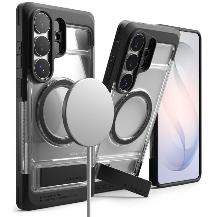 Защитный чехол Ringke UX Magnetic для Samsung Galaxy S26 Ultra (S948) 8800328814813 - Clear (406244B) Защитный чехол Ringke UX Magnetic для Samsung Galaxy S26 Ultra (S948) 8800328814813 - Clear: фото 2 из 21