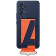 Захисний чохол Silicone Cover with Strap для Samsung Galaxy A53 (A536) EF-GA536TNEGRU - Navy (300206N)