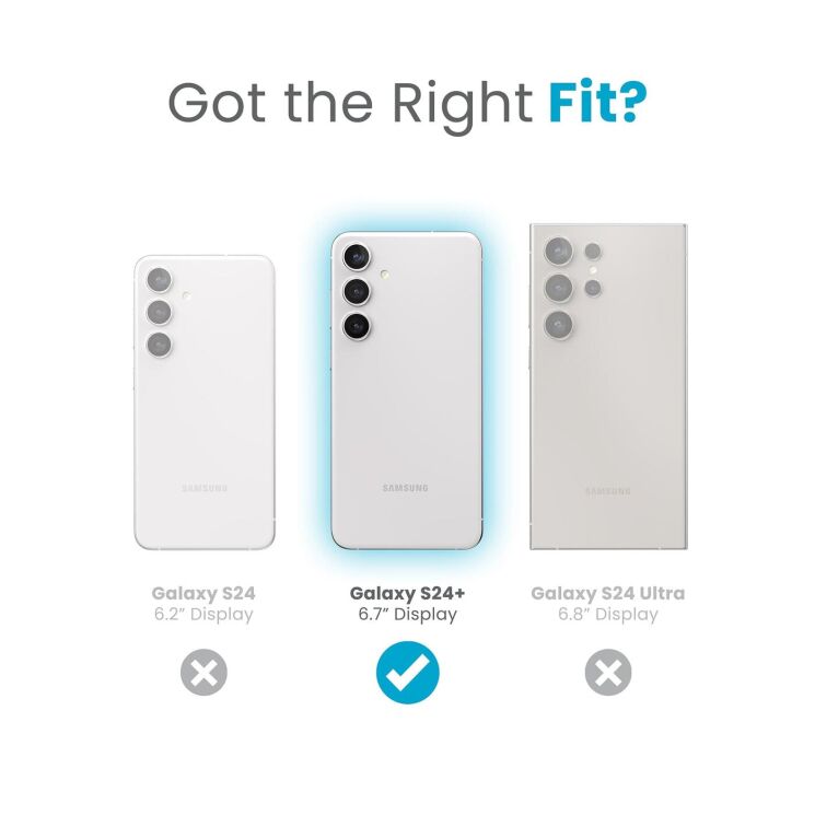 Захисний чохол Speck Presidio Perfect для Samsung Galaxy S24 Plus (S926) 150617-5085 - Clear: фото 5 з 10
