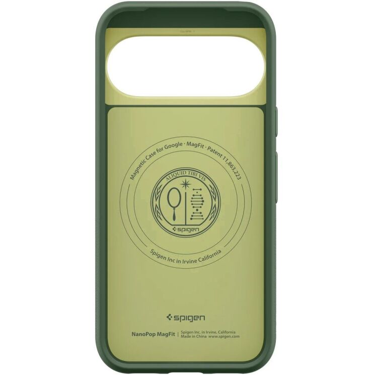 Захисний чохол Spigen Nano Pop (MagFit) для Google Pixel 11 (ACS11446) - Green: фото 4 з 13