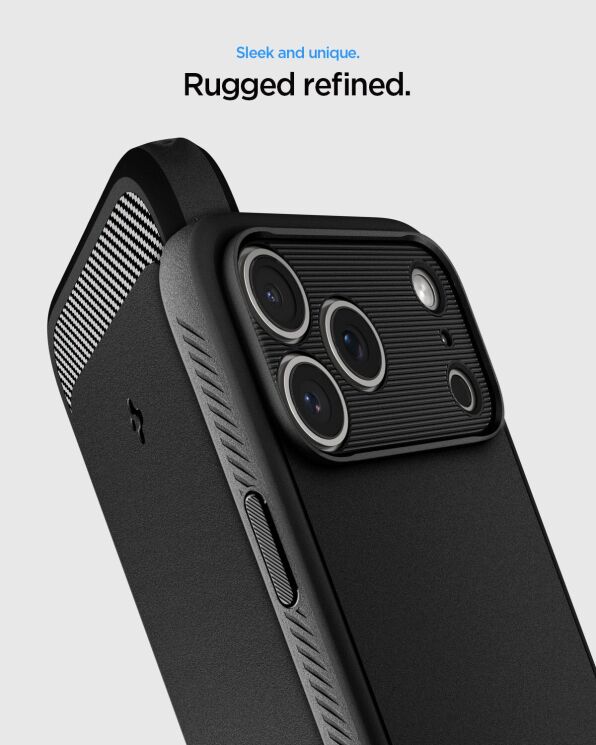 Защитный чехол Spigen Rugged Armor (MagFit) для iPhone 18 Pro Max (ACS12110) - Grey: фото 6 из 10