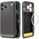 Защитный чехол Spigen Rugged Armor (MagFit) для iPhone 18 Pro Max (ACS12110) - Grey (440304H). Фото 1 из 10