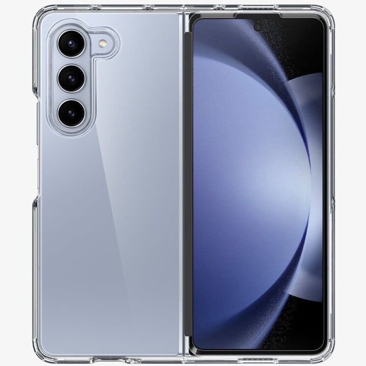 Захисний чохол Spigen (SGP) Crystal Hybrid (FF) для Samsung Galaxy Fold 5 (ACS06224) - Transparent: фото 1 з 14