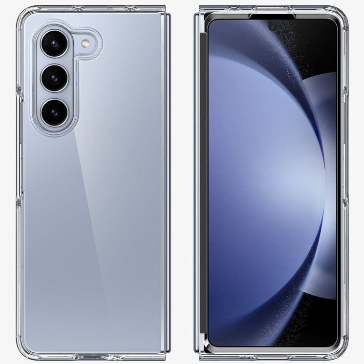 Захисний чохол Spigen (SGP) Crystal Hybrid (FF) для Samsung Galaxy Fold 5 (ACS06224) - Transparent: фото 5 з 14
