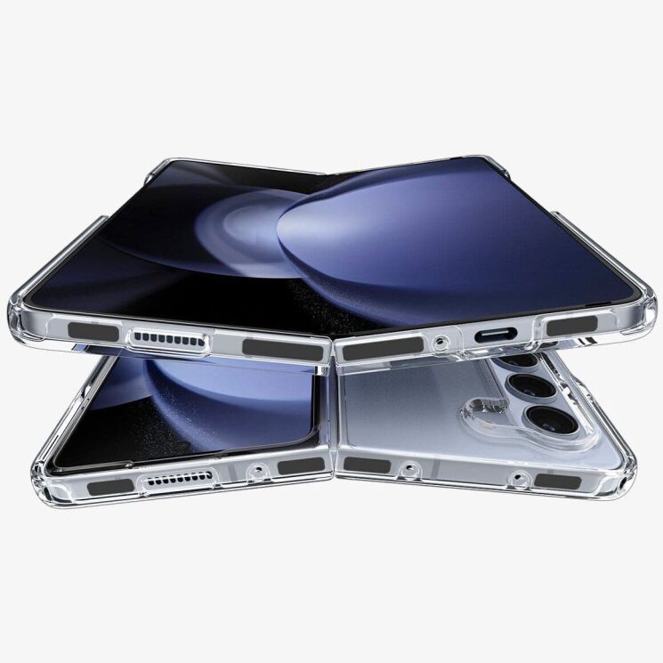 Захисний чохол Spigen (SGP) Crystal Hybrid (FF) для Samsung Galaxy Fold 5 (ACS06224) - Transparent: фото 8 з 14
