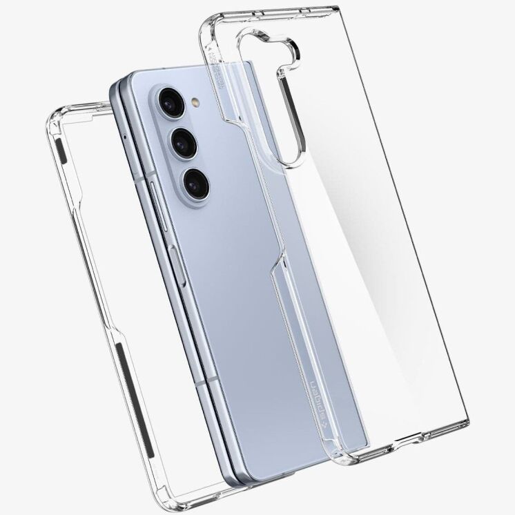 Захисний чохол Spigen (SGP) Crystal Hybrid (FF) для Samsung Galaxy Fold 5 (ACS06224) - Transparent: фото 6 з 14