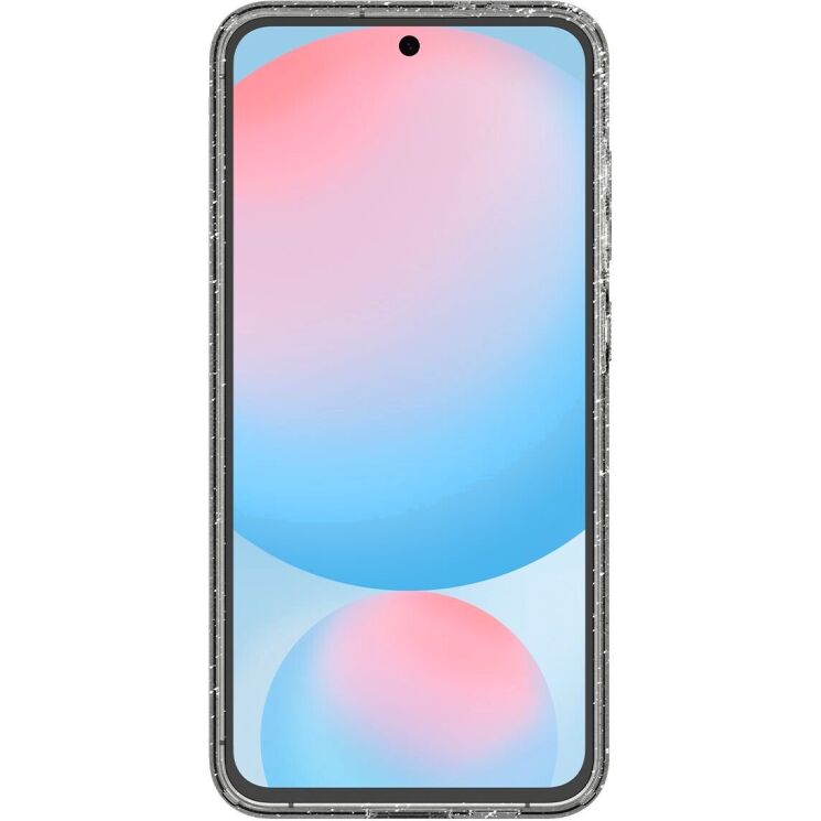 Защитный чехол Spigen (SGP) Liquid Crystal Glitter для Samsung Galaxy S24 FE (S721) ACS08617 - Crystal Quartz: фото 7 из 16