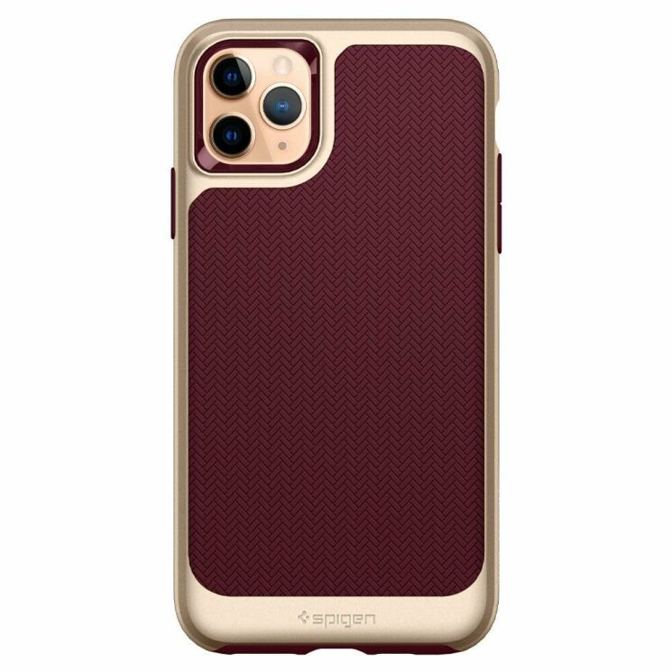 Защитный чехол Spigen (SGP) Neo Hybrid для iPhone 11 Pro Max - Burgundy: фото 3 из 5