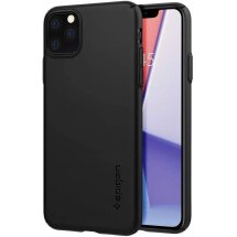 Защитный чехол Spigen (SGP) Thin Fit Air для Apple iPhone 11 Pro Max - Black: фото 1 из 8