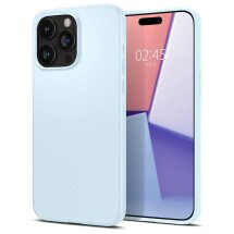 Защитный чехол Spigen (SGP) Thin Fit для Apple iPhone 15 Pro - Mute Blue: фото 1 из 12