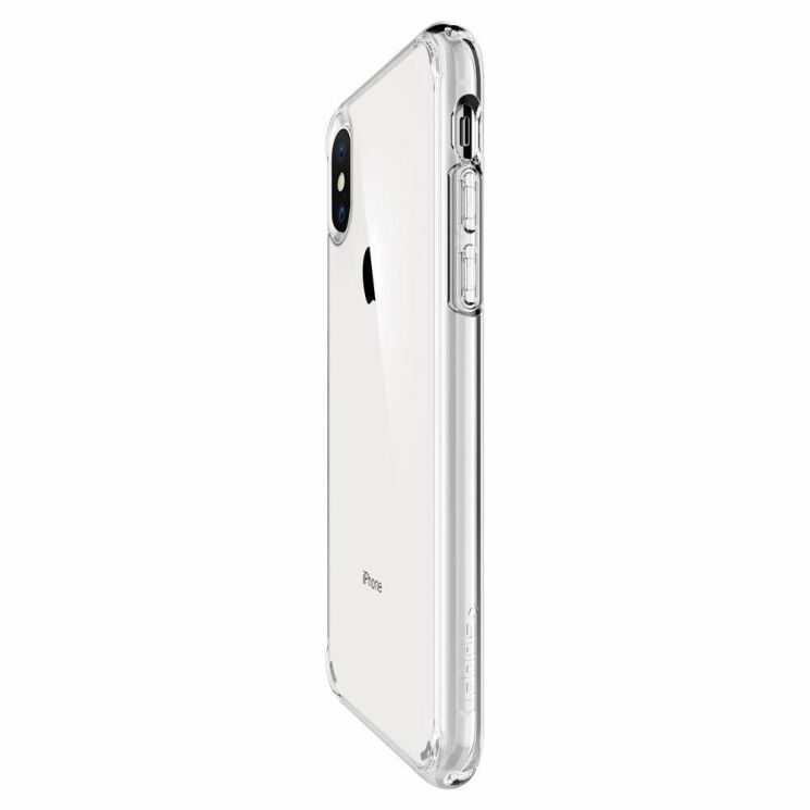 Защитный чехол Spigen SGP Ultra Hybrid для Apple iPhone XS - Crystal Clear: фото 5 из 9