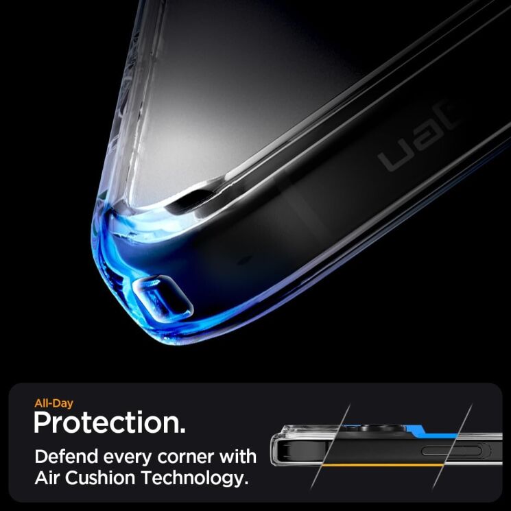 Захисний чохол Spigen (SGP) Ultra Hybrid (MagFit) для Apple iPhone 16 Pro Max - Graphite: фото 14 з 15