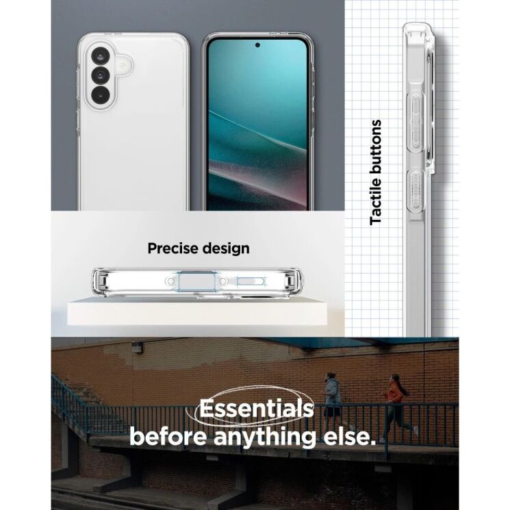 Защитный чехол Spigen Ultra Hybrid для Samsung Galaxy A37 (A376) ACS11133 - Crystal Clear: фото 13 из 13