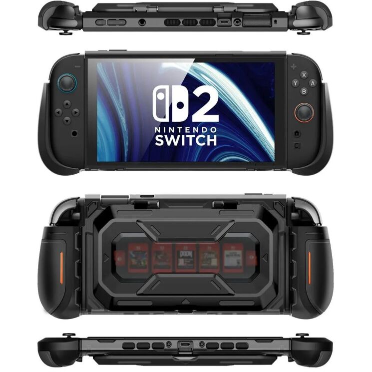 Захисний чохол Supcase Titan для Nintendo Switch 2 (843439157835) - Black: фото 3 з 9