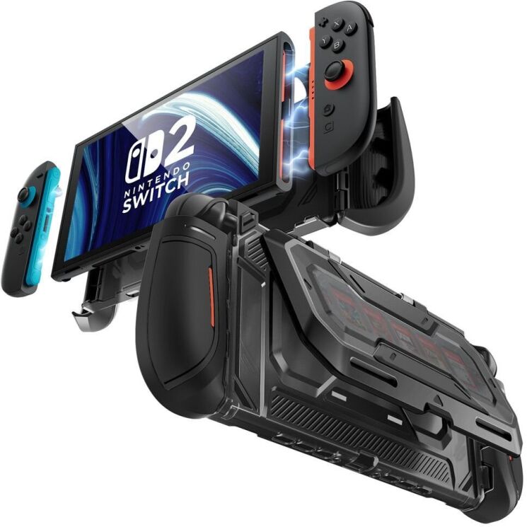 Захисний чохол Supcase Titan для Nintendo Switch 2 (843439157835) - Black: фото 2 з 9