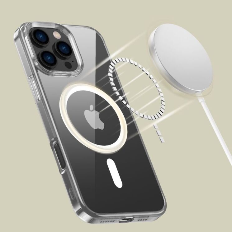 Защитный чехол Tech-Protect FlexAir Hybrid MagSafe для Apple iPhone 16 Pro Max - Clear: фото 5 из 5