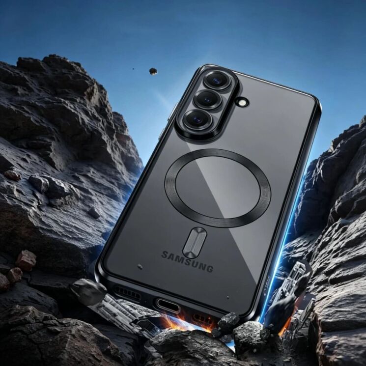 Защитный чехол Tech-Protect MagFlex MagSafe для Samsung Galaxy A37 (A376) - Shiny Black: фото 2 из 4