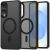 Защитный чехол Tech-Protect Magmat MagSafe для Samsung Galaxy S25 Edge (S937) - Matte Black: фото 1 из 5