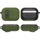 Защитный чехол Tech-Protect Slim Hook для AirPods Pro 3 - Olive Green (390147G). Фото 5 из 10