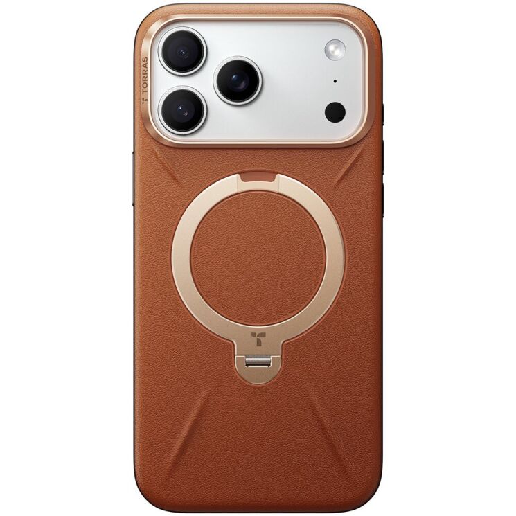 Захисний чохол TORRAS Ostand Q Pro для Apple iPhone 17 Pro - Brown: фото 2 з 8