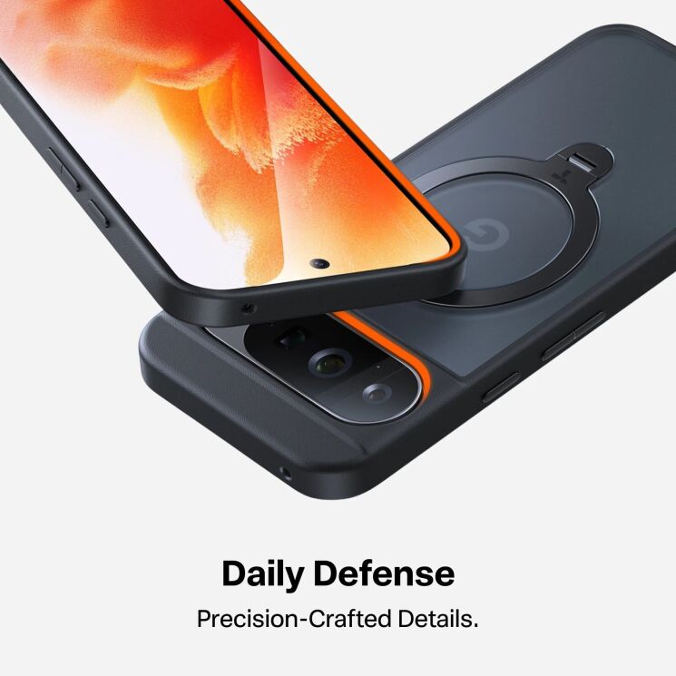 Защитный чехол TORRAS Ostand Q3 Spin (with MagSafe) для Google Pixel 10 Pro XL - Black: фото 2 из 8