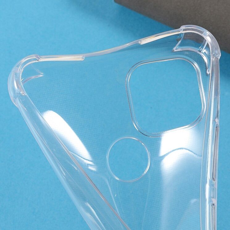 Чохол з посиленими кутами UniCase AirBag для Realme C21 - Transparent: фото 7 з 7