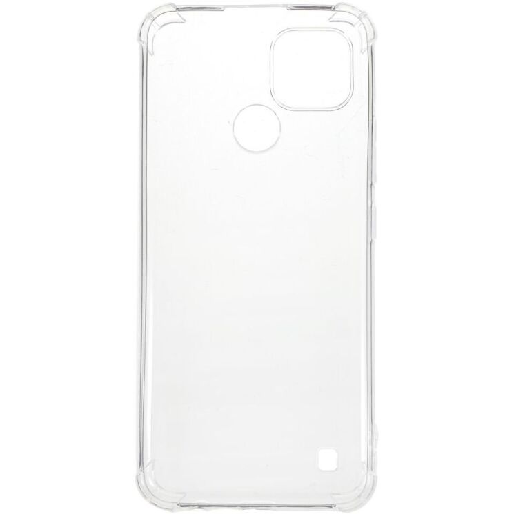 Чохол з посиленими кутами UniCase AirBag для Realme C21 - Transparent: фото 2 з 7
