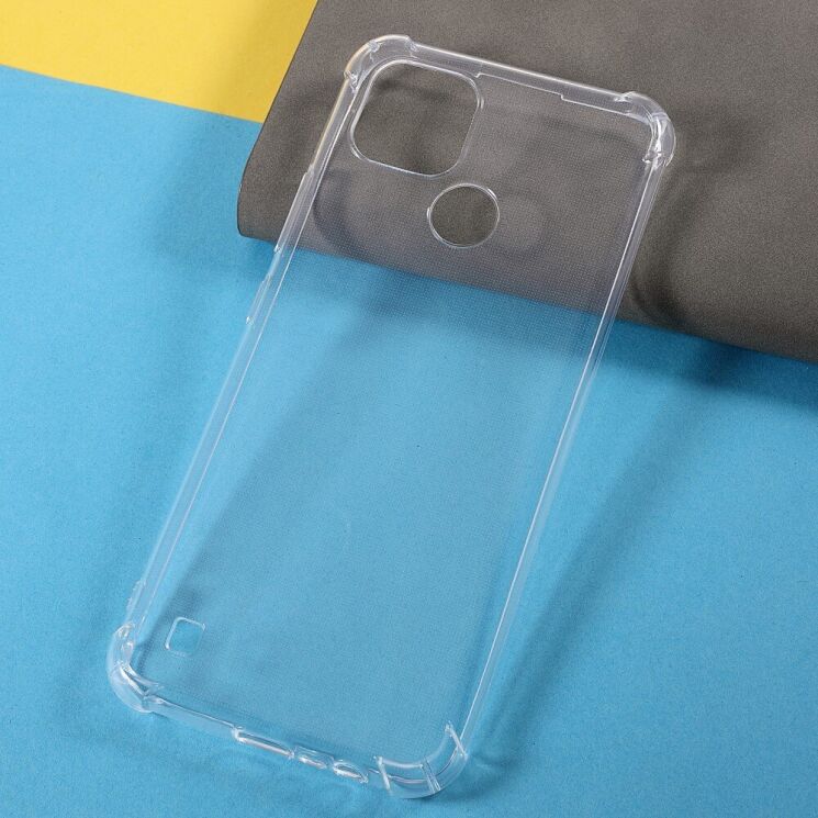 Чохол з посиленими кутами UniCase AirBag для Realme C21 - Transparent: фото 3 з 7