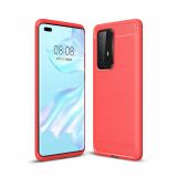 Захисний чохол UniCase Carbon для Huawei P40 Pro - Red (256702R)